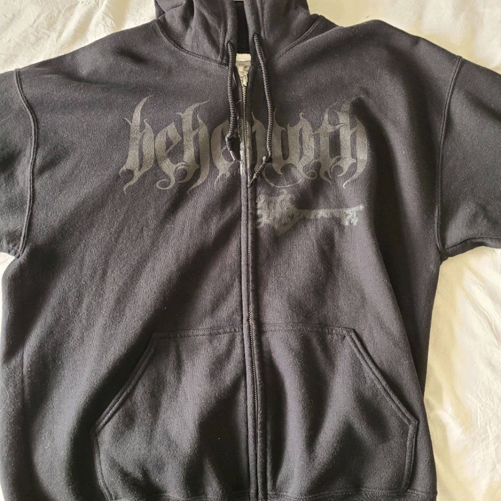 Behemoth Black on Black Hoodie